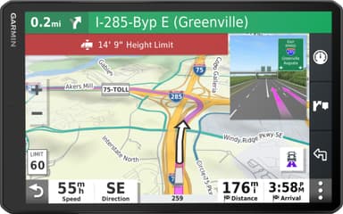 Garmin Dezl LGV1000 rekan GPS-navigaattori (musta)