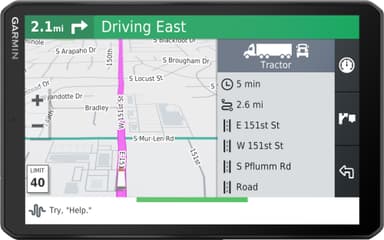 Garmin Dezl LGV800 rekan GPS-navigaattori (musta)