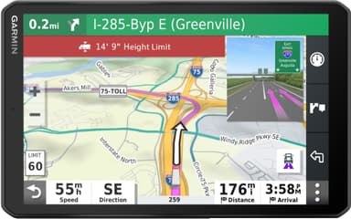 Garmin Dezl LGV800 rekan GPS-navigaattori (musta)