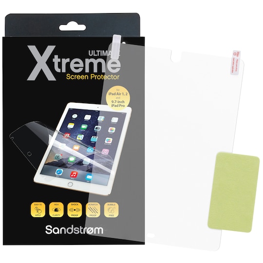 Sandstrøm Ultimate Xtreme iPad Air näytönsuoja