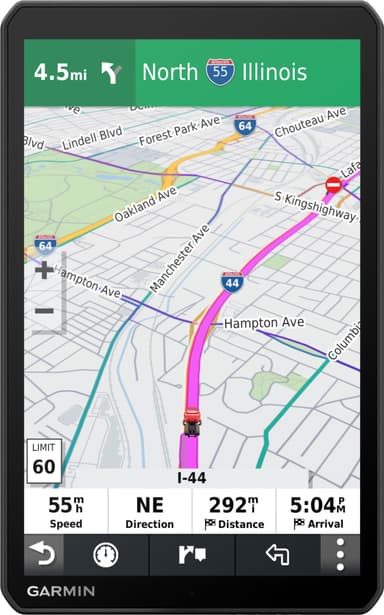 Garmin Dezl LGV800 rekan GPS-navigaattori (musta)