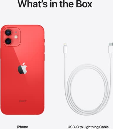 iPhone 12 Mini - 5G älypuhelin 128 GB PRODUCT(RED)