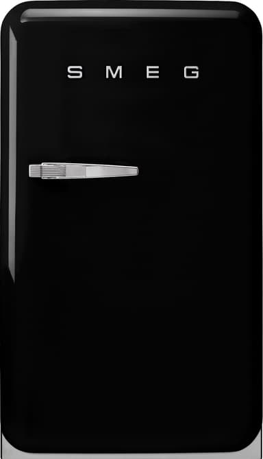 Smeg 50 s Style jääkaappi pakastelokerolla FAB10RBL5 (musta)