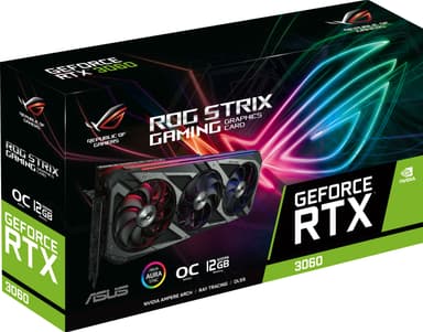 ASUS GeForce RTX 3060 ROG Strix OC 12GB graphics card