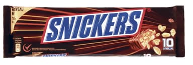 Snickers suklaapatukka 10 kpl