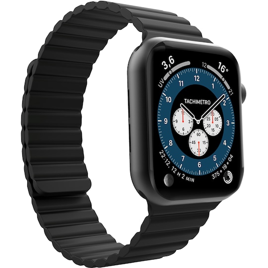 Puro Icon Link Apple Watch 38-41 mm sport ranneke (musta)