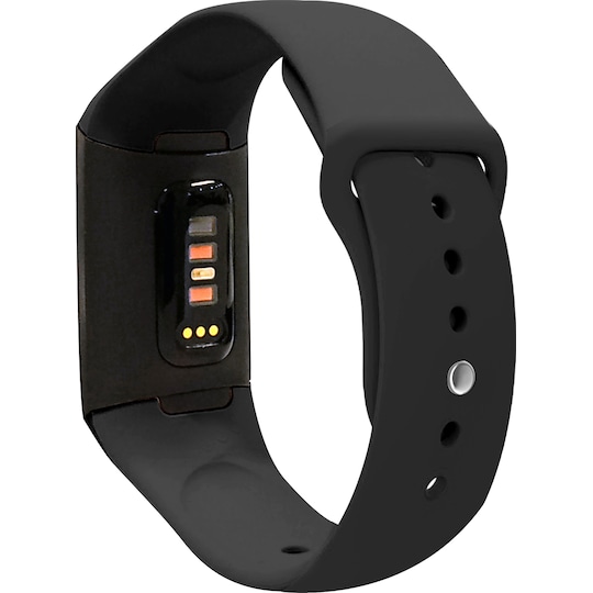 Puro Icon Link Fitbit Charge 4/3 sport ranneke (musta)