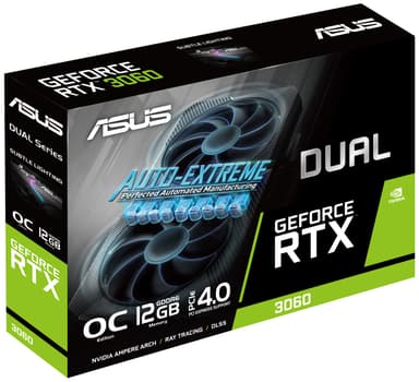 ASUS GeForce RTX 3060 DUAL OC 12GB graphics card