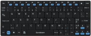 Sandstrøm Bluetooth mini näppäimistö