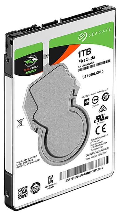 Seagate FireCuda 2,5" sisäinen SSHD (1 TB)