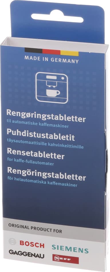 Bosch puhdistustabletti kahvinkeittimelle BSH352746