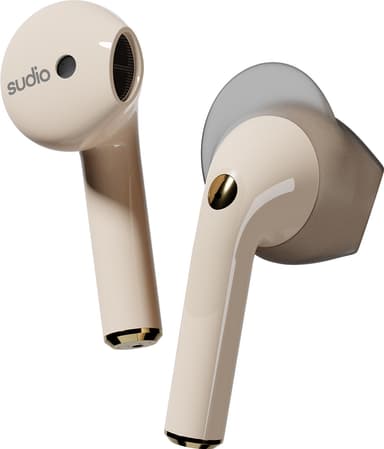 Sudio Nio täysin langattomat in-ear kuulokkeet (hiekka)