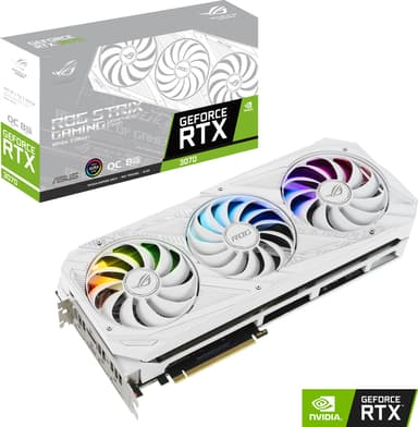 Asus ROG Strix RTX 3070 White OC 8GB graphics card