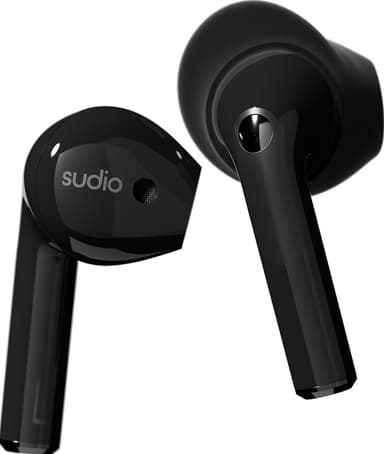 Sudio Nio täysin langattomat in-ear kuulokkeet (musta)