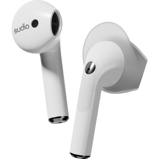 Sudio Nio täysin langattomat in-ear kuulokkeet (valkoinen)