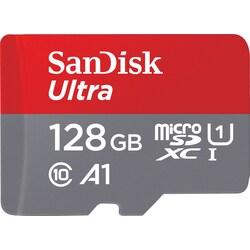 Sandisk Ultra 128GB mSDXC muistikortti Chromebook kannettaville
