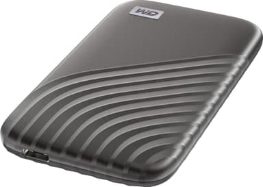 WD My Passport kannettava SSD 500 GB (tähtiharmaa)