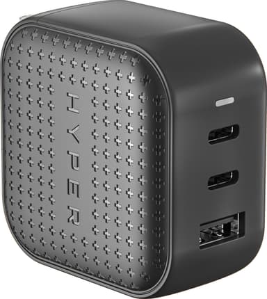 Hyper HyperJuice 66 W USB-C laturi (musta)