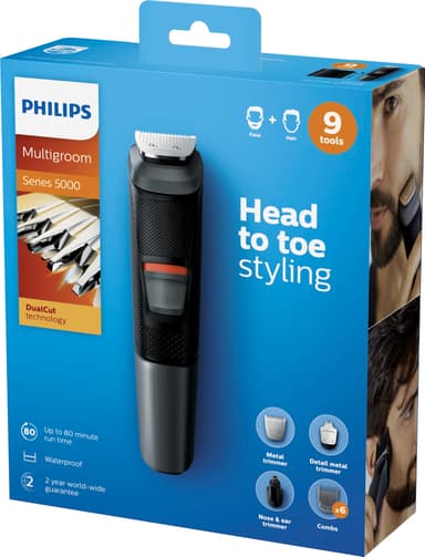 Philips Series 5000 Multigroomer muotoilija MG5720/15