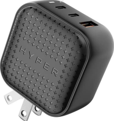 Hyper HyperJuice 66 W USB-C laturi (musta)