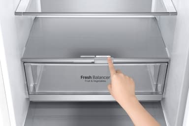 LG jääkaappipakastin GBB92SWBAN (valkoinen)
