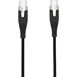 Gear USB-C - USB-C 2.0 Pro Class kaapeli 1,5 m (musta)