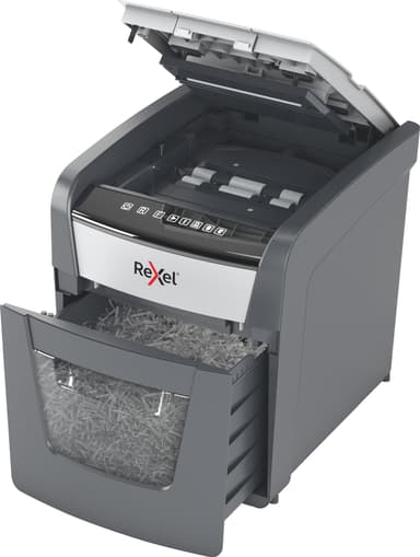 Rexel Optimum AutoFeed+ 50X paperisilppuri (ristiinleikkaus)