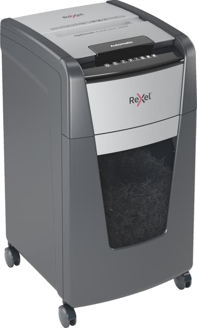 Rexel Optimum AutoFeed+ 225X paperisilppuri (ristiinleikkaus)
