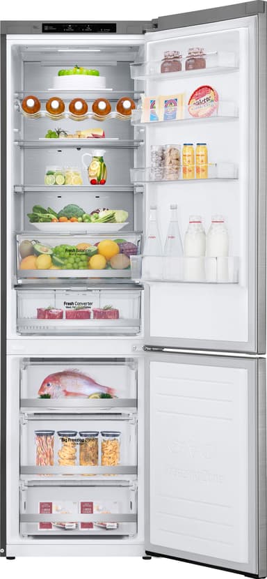 LG jääkaappipakastin GBB92STBAP (ruostumaton teräs)