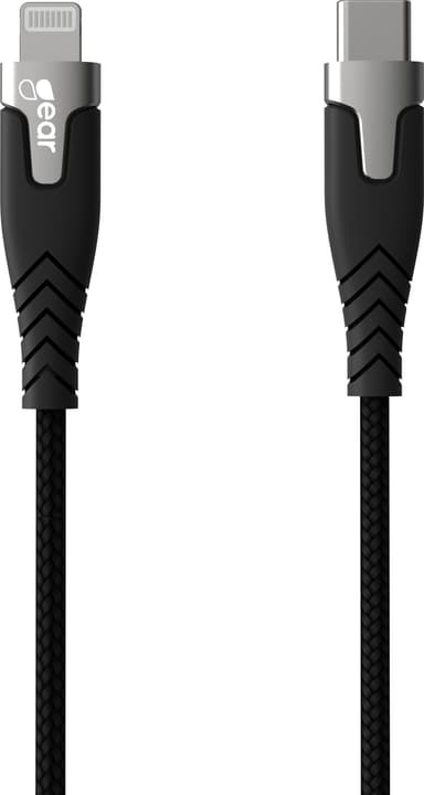 Gear USB-C - Lightning MFi Pro kaapeli 1,5 m (musta)