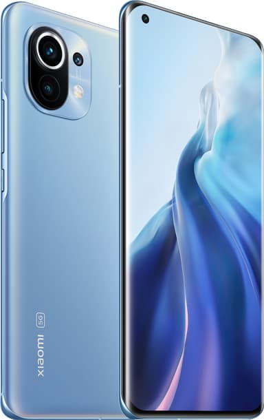 Xiaomi Mi 11 5G älypuhelin 8/128GB (Horizon Blue)
