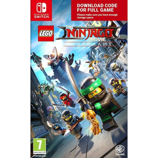 LEGO The Ninjago Movie: Videogame - Code in Box(Switch)