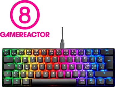 NOS C-450 Mini PRO RGB pelinäppäimistö (musta)