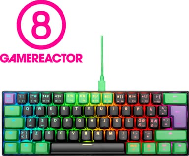 NOS C-450 Mini PRO RGB näppäimistö (Riddle)