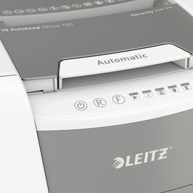Leitz IQ AutoFeed Office 150 P5 paperisilppuri (mikroleikkaus)
