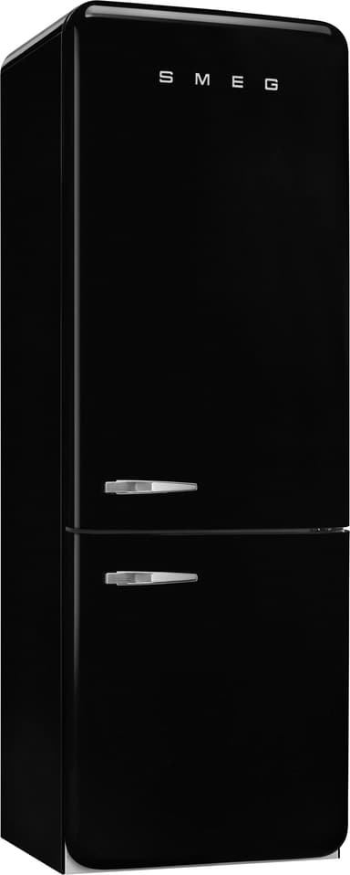 Smeg 50 s Style jääkaappipakastin FAB38RBL5 (musta)