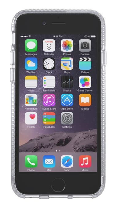 Tech21 Evo Impact iPhone 6/6S kotelo (läpinäkyvä)