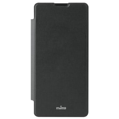 Puro Sony Xperia XA EcoLeather suoja (musta)