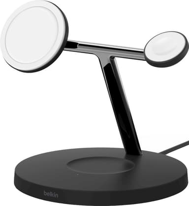 Belkin Boost Charge Pro 3-in-1 langaton MagSafe laturi 15 W (musta)