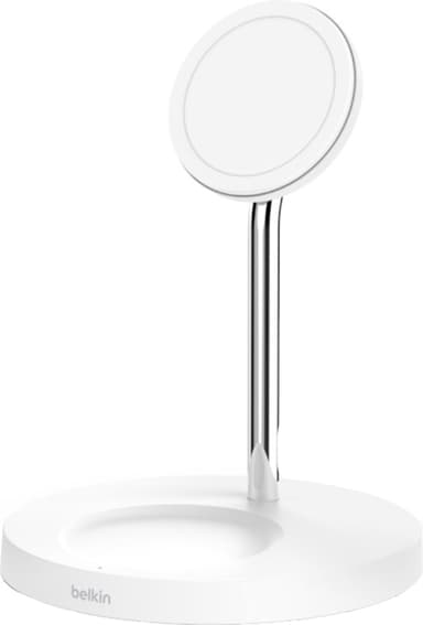 Belkin Boost Charge Pro 2-in-1 langaton MagSafe laturi 15 W (valk.)