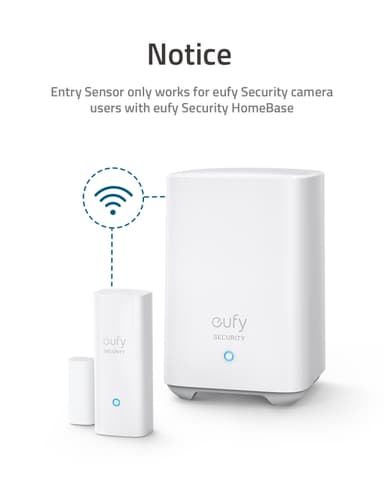 Eufy Entry Sensor sensori oviin tai ikkunoihin