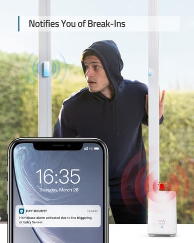 Eufy Home Alarm sensoripakkaus (5 kpl)