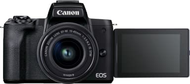 Canon EOS M50 kompakti järjestelmäkamera + 15-45mm -objektiivi