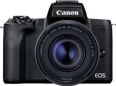 Canon EOS M50 kompakti järjestelmäkamera + 15-45mm -objektiivi