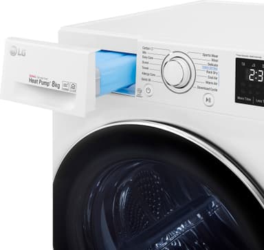 LG kuivausrumpu FDRC308N2W9 (valkoinen)