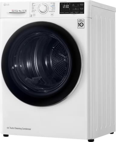 LG kuivausrumpu FDRC308N2W9 (valkoinen)