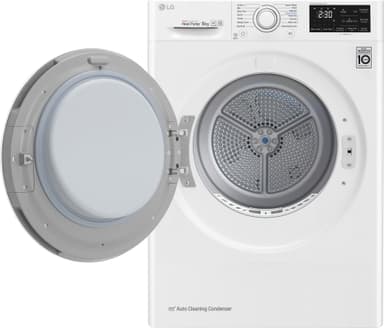 LG kuivausrumpu FDRC308N2W9 (valkoinen)