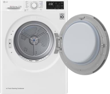LG kuivausrumpu FDRC308N2W9 (valkoinen)