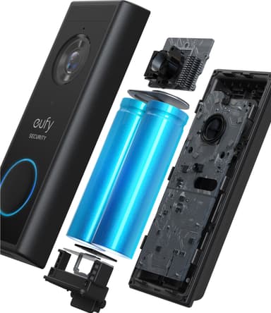 Eufy 2K Video Doorbell video-ovikello + Eufy Security HomeBase 2