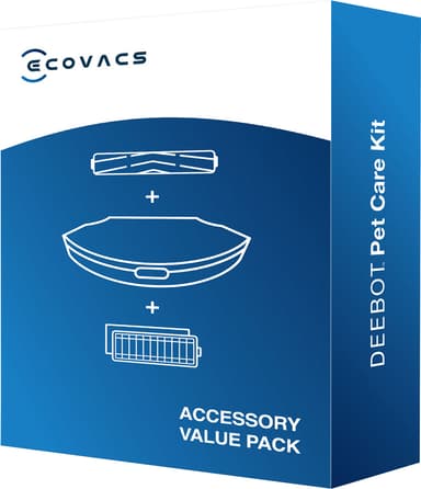 Ecovacs Deebot OZMO U2 lemmikkipakkaus ECODKT002018